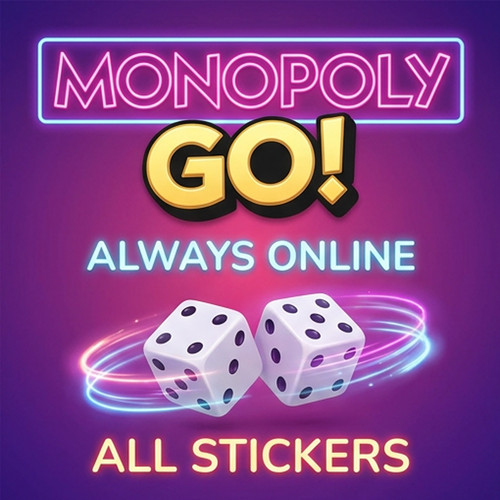 Monopoly partners stickers - monopoly,